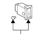 8472535010 - Body: Switch for Toyota Image