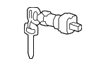 6900635012 - Body: Cylinder &amp; Keys for Toyota Image