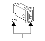 8433204030 - Body: Hazard Switch for Toyota Image