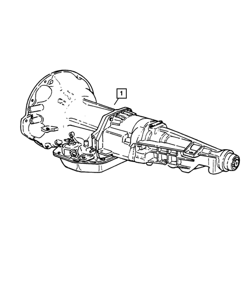 Transmission Assembly for 2003 Dodge Ram 1500 #1