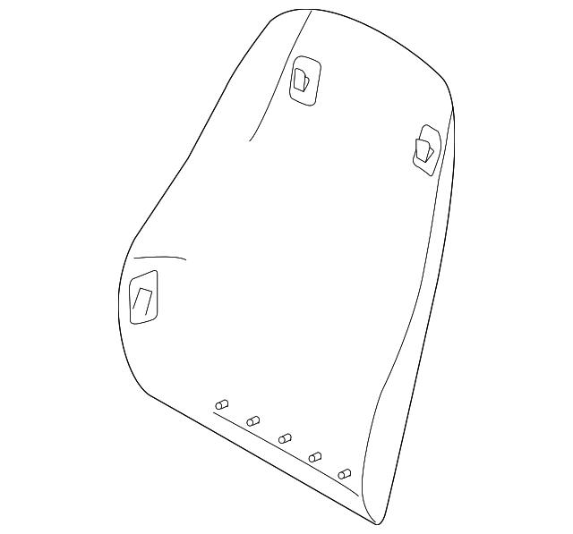 Seat Back Panel - BMW (52-10-7-053-917)