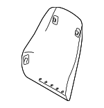 52107053916 - Body: Seat Back Panel for BMW: Z4 Image