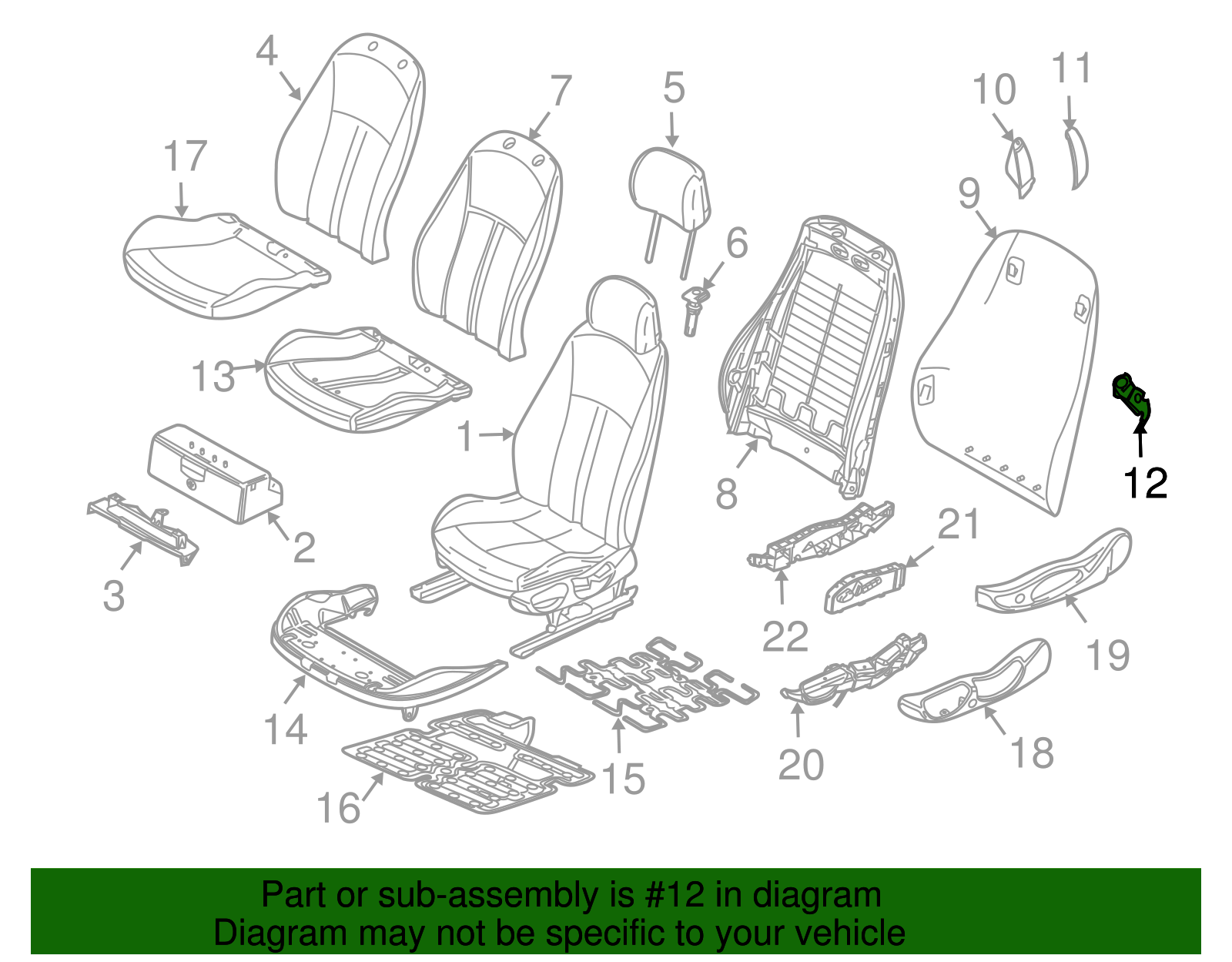 Bracket - BMW (52-10-7-053-849)