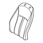 52107053803 - Body: Seat Back Pad for BMW: Z4 Image