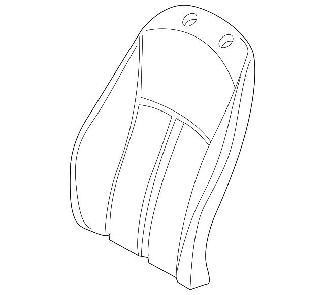 Seat Back Pad - BMW (52-10-7-053-807)