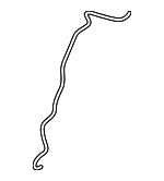 28940EL000 - Body: Washer Hose for Nissan Image