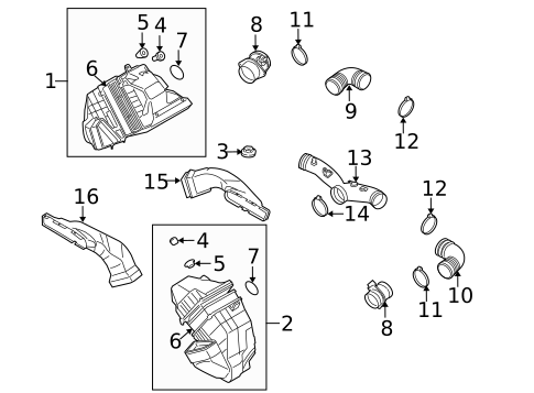 Filters for 2005 Volkswagen Phaeton #0