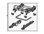 68274024AA - Body: Seat Adjuster for Mopar Image