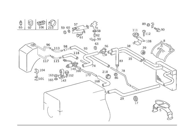 933006016 - Heating and Ventilation: Screw for Mercedes-Benz: 230SL, 250SL, 280SL, 300TE, 400E, 450SE, 450SEL, 500E, 560SEC Image image