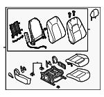 KB8D57100F2A - Body: Seat Assembly for Mazda: CX-5 Image
