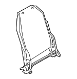 KA0G8863X - Body: Seat Back Frame for Mazda: 6, CX-5, CX-9 Image