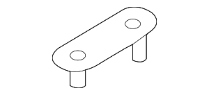 18302755168 - Exhaust: Rear Muffler Mount Bracket for Mini Image