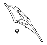 51432991839 - : Upper Quarter Trim for BMW Image