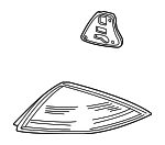 33551SDNA01 - : 2003-2005 Honda Accord - Lamp Unit L for Honda: Accord Image