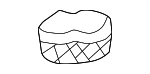 61661365848 - Wiper &amp; Washer: Washer Fluid Strainer for BMW Image
