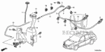 76837TA5A01 - Electrical/Exhaust/Heater/Fuel: TUBE (4X7X440) for Honda Image