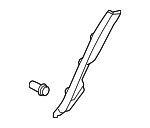 84191SJAA02ZC - Body: Lower Quarter Trim for Acura: RL Image