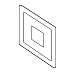 86629T1000 - : Bumper Bracket Pad for Hyundai Image