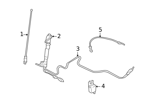 Antenna & Radio for 2004 Mitsubishi Endeavor #0
