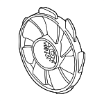 38611R4HA01 - HVAC: Fan Blade for Acura Image