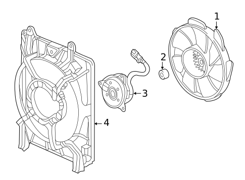 Condenser Fan for 2019 Acura ILX #0