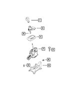 68126629AA - AS60T; 6 Speed HD; Automatic Transaxle: Flange Head Screw for Mopar Image