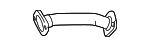 17410F4010 - Exhaust: Front Pipe for Toyota Image