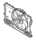 HF5415025 - Cooling System: Fan &amp; Motor for Mazda: 3, CX-30 Image