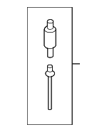W701890S439 - HVAC: Condenser Mount Stud for Ford: Edge, Escape, Expedition, Explorer, F-150, F-250 Super Duty, F-350 Super Duty, F-450 Super Duty, Flex, Focus, Fusion, Mustang, Mustang Mach-E, Police Interceptor Sedan, Police Interceptor Utility, Ranger, Transit Connect, Transit-150, Transit-250, Transit-350, Transit-350 HD | Lincoln: Continental, MKC, MKS, MKT, MKX, MKZ, Nautilus, Navigator | Mercury: Mariner Image