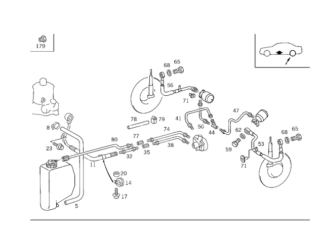 6772 - Springs and Suspension: Banjo Bolt for Mercedes-Benz: G55 AMG, G550, G550 4x4, G63 AMG, G65 AMG Image image