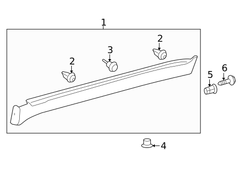 Exterior Trim - Pillars for 2018 Toyota Land Cruiser #0