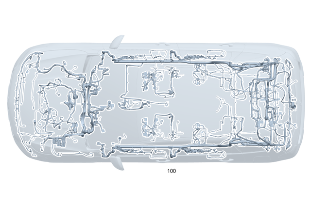 2435403102 - : Electrical Wiring Harness for Mercedes-Benz Image