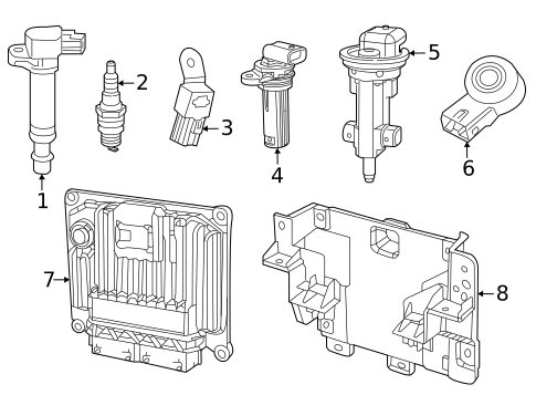 Sensors for 2025 Ram 1500 #0