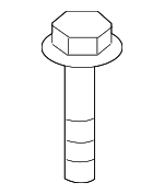 13717545438 - Engine: Air Cleaner Assembly Screw for BMW Image
