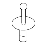 51471919209 - Engine: Inlet Duct Rivet for BMW: 323Ci, 323i, 325Ci, 325i, 325xi, 328Ci, 328i, 328i xDrive, 328xi, 330Ci, 330i, 330xi, 335d, 335i, 335i xDrive, 335is, 335xi, M3, X5, X6 Image