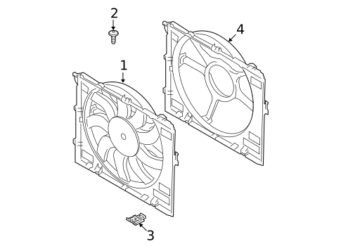 Cooling Fan for 2013 BMW M3 #0
