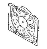 17112283621 - Cooling System: Fan &amp; Motor for BMW: M3 Image