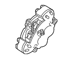 34204183 - Brakes: Disc Brake Caliper for Mercedes-Benz Image