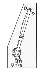 4814TR0A00ZB - : 2012 Honda Civic - Lap &amp; Shoulder Belt for Honda: Civic Image