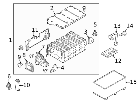 Battery for 2018 Porsche Cayenne #1