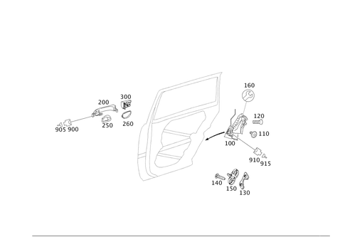 Locking System for 2011 Mercedes-Benz GL550 #0