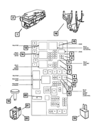 R8244893AA - : Totally Integrated Power Module for Chrysler: Town &amp; Country | Dodge: Grand Caravan Image