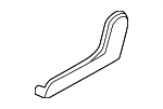 89K05R0031OFB - Body: Hinge Cover for Kia Image