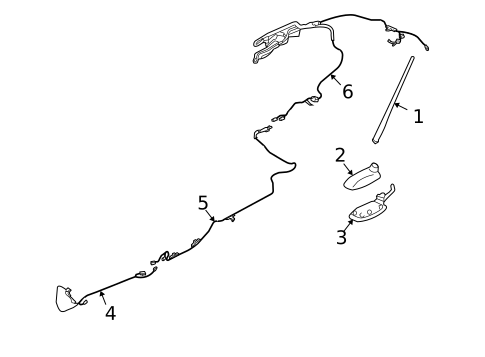 Antenna & Radio for 2015 INFINITI Q60 #1