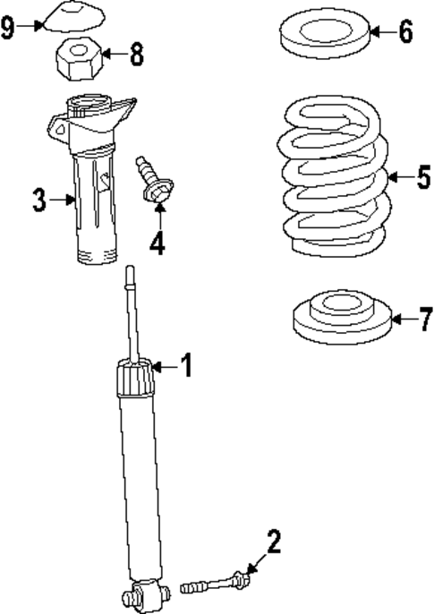 Shocks & Components for 2024 Lexus TX550h+ #1