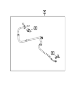 68378201AB - Fuel and Accelerator Pedal: Fuel Supply Hose for Mopar Image