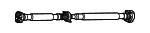 26108857619 - Universals &amp; Rear Axle: Drive Shaft for BMW: X5, X6 Image