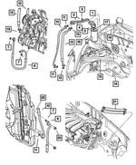 5073557AA - Air Conditioning &amp; Heater: A/c Suction And Liquid Line for Mopar Image