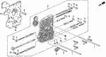 25145PA9010 - Transmission - Automatic: SHAFT, OIL PUMP GEAR for Honda Image