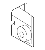 41008495775 - Body: Fender Rear Bracket for BMW Image